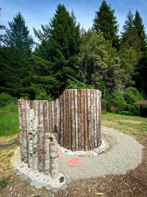 Ferienwohnung Little House In The Redwoods With A Hot Tub! Garberville Exterior foto